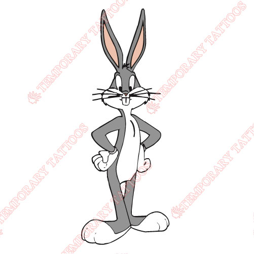 Bugs Bunny Customize Temporary Tattoos Stickers NO.658